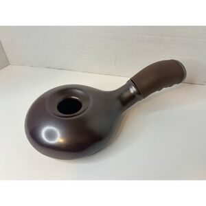Nuvo Eco Ceramic Coffee Bean Roaster Made In Korea Leather Handle NEW